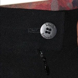 Louis feraud skirt w flounce